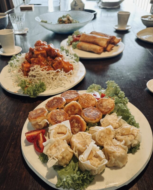 お豆腐中華料理教室