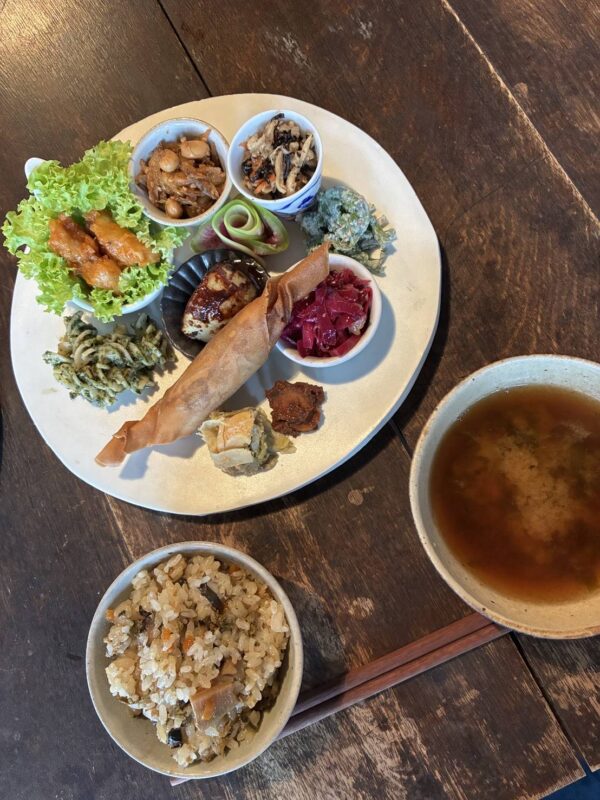 vegan lunch plate